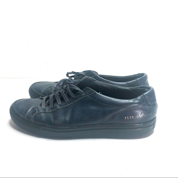 Common Projects Other - Common Projects blue leather sneakers size 41